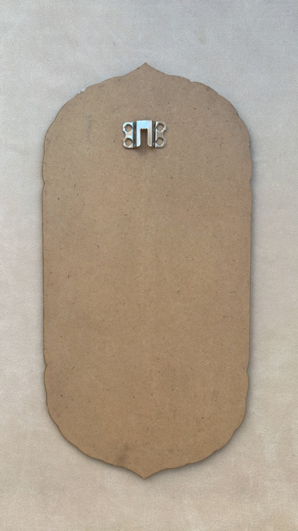 Hand-Painted Peacock Theme MDF Wood Wall Decor